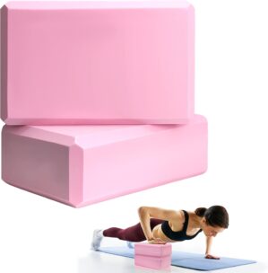 Septo 2 Pcs Yoga Blocks, 9x6x3 Inch...