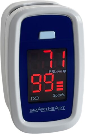 SmartHeart Fingertip Pulse Oximeter