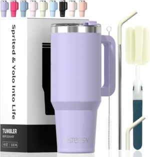 40 oz Tumbler with Handle,Tumbler w...