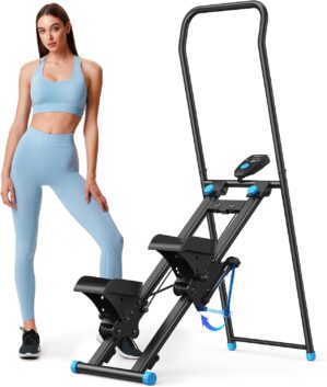 MERACH Stair Stepper with Adjustabl...