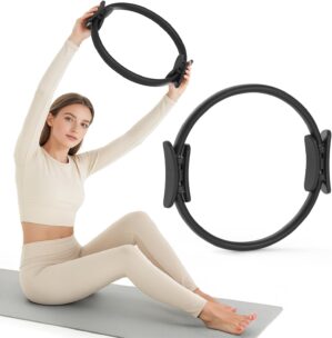 JKSHMYT Pilates Ring, 14.5 inch Mag...