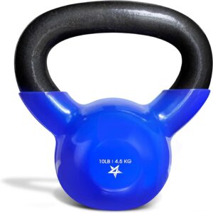 Yes4All Kettlebell, 5-100 LB Vinyl ...