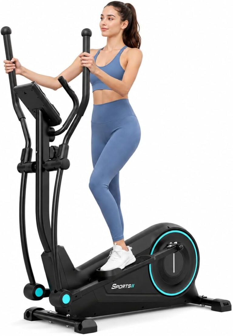 Dripex Elliptical Exercise Machine, Hyper-Quiet Magnetic Machine for Home
