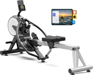 pooboo Dual Scull Rowing Machine wi...