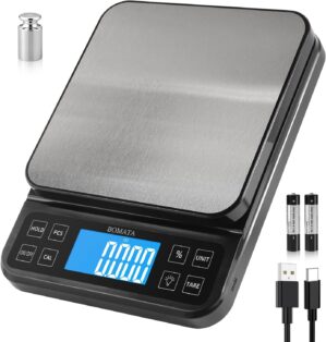 BOMATA Large Kitchen Scale 0.1g/0.0...