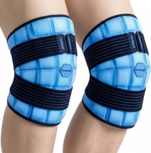 Comfpack Knee Ice Pack Wrap 2 Pack,...