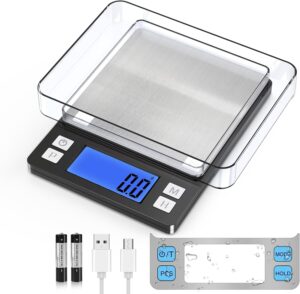 BOMATA Upgraded Small Food Scale wi...