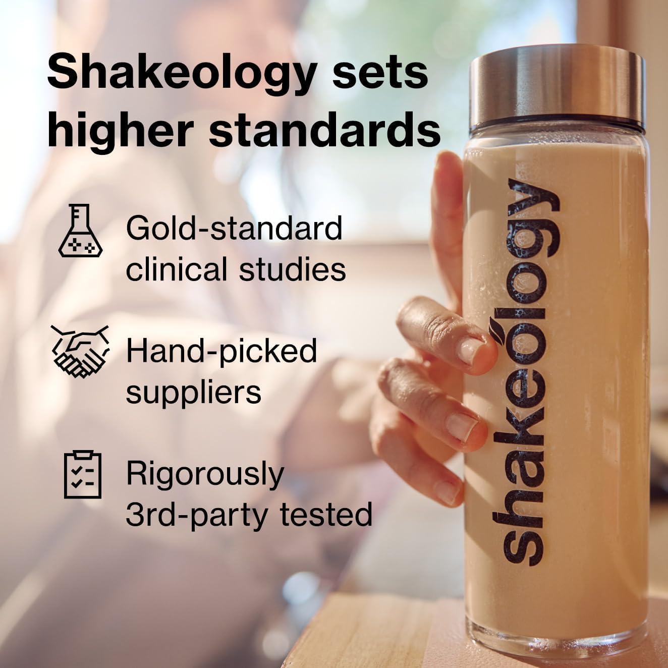 BODi Shakeology 0g Added Sugar Plant Based Protein Powder Blend, Gluten-Free Shake with Vitamins and Minerals – Helps Support Healthy Weight Loss, Lean Muscle, Tropical Strawberry - 14 Servings - Image 6