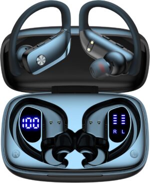 bmani Ear Buds Wireless Earbuds Blu...