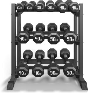 Jusgym Dumbbell Rack Stand Only, 3 ...