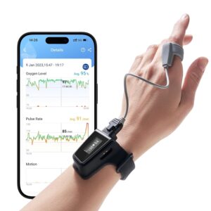 Wellue Wrist Pulse Oximeter| O2 Mon...