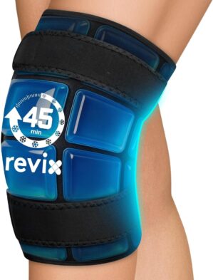 REVIX Knee Ice Pack Wrap for Menisc...