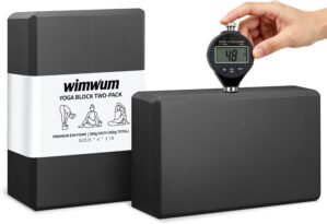 High Density EVA Yoga Blocks 2 Pack...