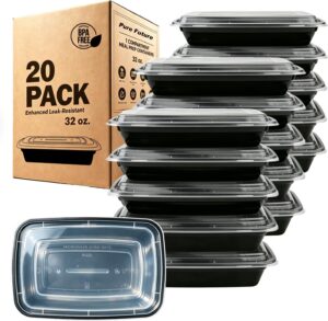 KUMD 20-Pack (40 Pieces) 32 oz Meal...