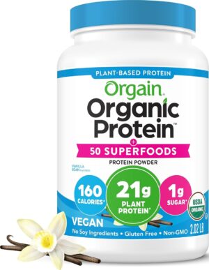 Orgain Organic Vegan 21g Protein + ...