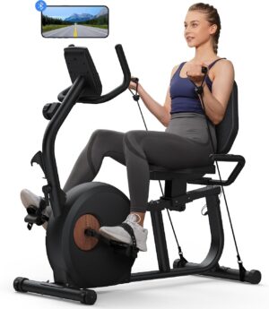 MERACH Recumbent Exercise Bikes for...