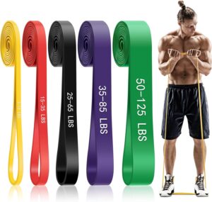 5-Level Resistance Bands for Workin...