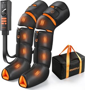 Leg Massager with Heat and Compress...
