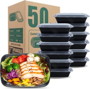 32oz Rectangle Meal Prep Containers...