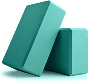 Yoga Blocks 2 Pcs, 9″x6″...