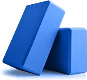 Yoga Blocks 2 Pcs, 9″x6″...