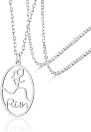 VASSAGO Runner Necklace for Women M...