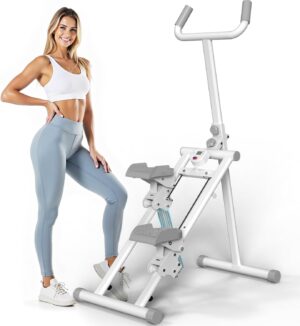 YYJO Foldable Stair Stepper 3 Adjus...