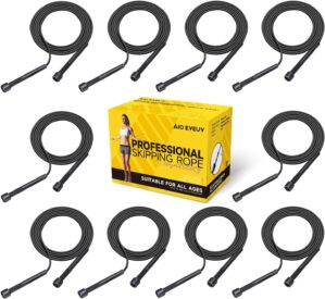 10 Pack Adjustable Jump Rope for Fi...