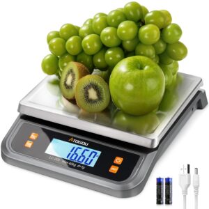 Atogou 88lb Food Scale, Commercial ...