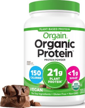 Orgain Organic Vegan Protein Powder...