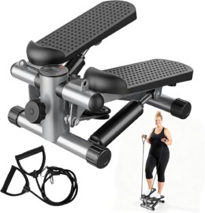 Stair Stepper with Resistance Bands...