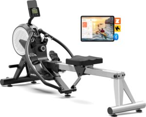 pooboo Dual Scull Rowing Machine wi...