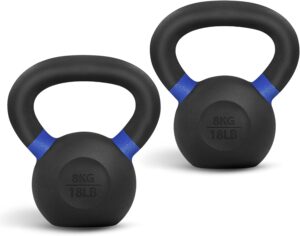Yes4All Powder Coated Cast Iron Ket...