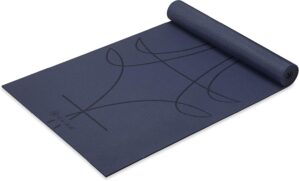 Gaiam Premium Yoga Mat, 6mm Thick P...