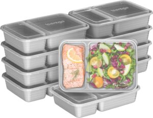 Bentgo Prep 2-Compartment Meal Prep...