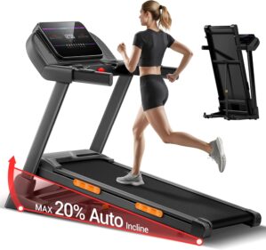 UMAY Fitness 20% Auto InclineTreadm...