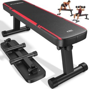 FLYBIRD Foldable Flat Weight Bench ...