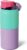 BrüMate Rise 18oz Water Bottle with Covered Silicone Straw | 100% Leakproof Insulated Kids Water Bottle | Cup Holder Friendly Base | 18oz (Stardust)