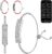 Smart Bracelet Fitness Tracker with 24/7 Health Monitoring 5ATM Waterproof,Blood Oxygen, Heart Rate, HRV,Sleep Monitor – Slim Design Long Battery Life for Women Free App Android & iOS Silver