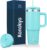 Konokyo 30 oz Insulated Tumbler Water Bottle with Handle, Straw Lid