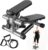 Stair Stepper with Resistance Bands for Home Exercise, Mini Stepper Machine for Indoor Fitness, Portable Home Gym Stepper for Full Body Workout, 300LBS Capacity