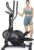 THERUN Elliptical Exercise Machine, Cardio Climber Elliptical Machine for Home, Stair Stepper Elliptical Training Machines w/ 13LBS&18LBS Flywheel, 16 Levels Resistance
