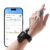 Wellue Wrist Pulse Oximeter| O2 Monitor with 100-hour Battery Life to Record Blood Oxygen Saturation and Pulse Rate| Export the Report via APP/PC