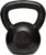 Amazon Basics Cast Iron Kettlebell for Strength Training, Textured Wide Handle, Black