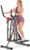 KEY2FUN Air Walk Elliptical, 500LBS 6-Level Adjustable Resistance Bands Foldable Air Walk Elliptical with LCD Monitor, Device Holder, Low-Impact Workout for Home Gym