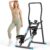 MOMODA Stair Stepper Resistance Adjustable Folding Vertical Climber Machine for Home Gym