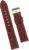 Premium Flat Leather Watch Band AIIigator Replacement Strap Quick Release