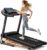 JELENS Treadmill for Home with 0-15% Auto Incline, Foldable Walking Pad Treadmill with 330LBS Weight Capacity and Pulse Sensors, 3.0HP Quiet Walking Pad with App and LCD Display