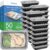 Dealusy 50 Pack (100-Piece) 32 oz Meal Prep Containers Reusable with Lids